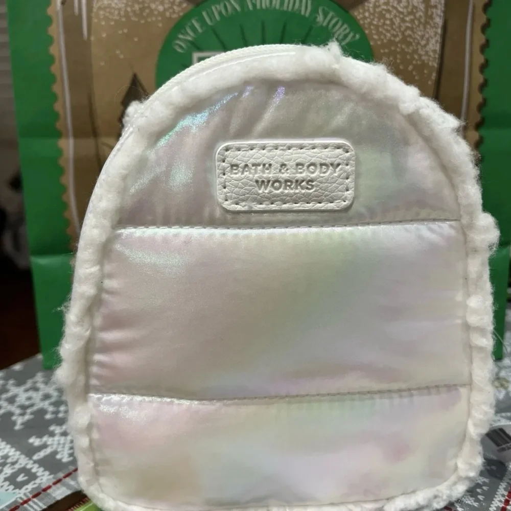 IRIDESCENT COSMETIC MYSTERY BAG BACK PACK